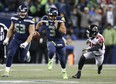 Russell Wilson and the Seattle Seahawks take on the San Francisco 49ers this Sunday. (GETTY IMAGES)