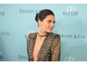 Harper's BAZAAR 150th Anniversary Event Presented With Tiffany & Co At The Rainbow Room - Arrivals

NEW YORK, NY - APRIL 19:  Kendall Jenner attends Harper's BAZAAR 150th Anniversary Event presented with Tiffany & Co at The Rainbow Room on April 19, 2017 in New York City.  (Photo by Andrew Toth/Getty Images for Harper's BAZAAR)
Andrew Toth, Getty Images for Harper's BAZAAR