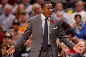 Raptors head coach Dwane Casey wasn't sure what was going on in Denver on Wednesday night.
The Raptors didn't show up.
Getty Images