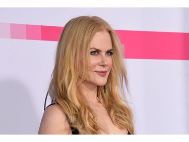 Nicole Kidman arrives at the 2017 American Music Awards on Nov. 19, 2017, in Los Angeles. (MARK RALSTON/AFP/Getty Images)