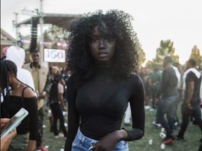 Anok Yai has signed with New York City modeling agency weeks after a photographer took pictures of her for his Instagram account while she was at a homecoming event at Howard University in Washington.