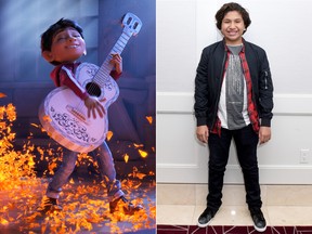 Anthony Gonzalez plays Miguel in Pixar's 'COCO'.  (Photo by Vivien Killilea/Getty Images for Vulture Festival)