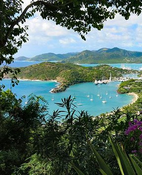 The view from Shirley Heights in Antigua is one of the most striking in the Caribbean. JIM BYERS PHOTO