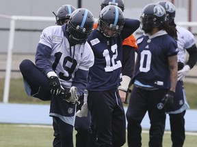 S.J Green during the Toronto Argonauts practice on Nov. 15, 2017