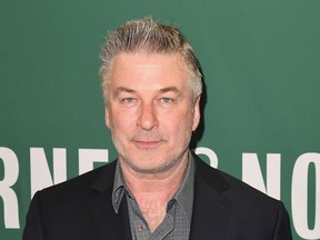 Actor Alec Baldwin arrives at Barnes & Noble Union Square in New York on April 4, 2017, to sign his new book 'Nevertheless: A Memoir.' (ANGELA WEISS/AFP/Getty Images)