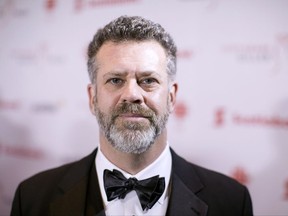Michael Redhill, nominated for his book "Bellevue Square" arrives at the Giller Prize Awards ceremony in Toronto on Monday, November 20, 2017. THE CANADIAN PRESS/Chris Young