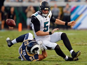 Jacksonville Jaguars quarterback Blake Bortles