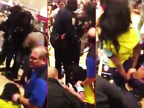 A brawl erupted at an Alabama mall on Black Friday.