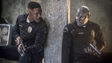 In an alternate present-day where magical creatures live among us, two L.A. cops become embroiled in a prophesied turf battle in the Netflix movie "Bright."
