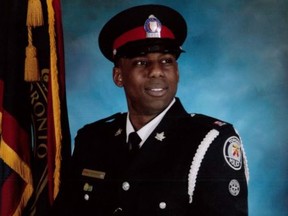 Toronto Police Const. Michael Thompson, who died of an overdose on April 13, 2017 at age 37.