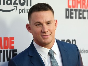 Channing Tatum attends the premiere of Comrade Detective at the Arclight theatre in Hollywood, on August 3, 2017. (CHRIS DELMAS/AFP/Getty Images)