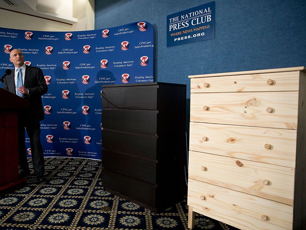 Ikea Renews Dresser Recall After 8th Child Dies Toronto Sun   Chestdresser1000 