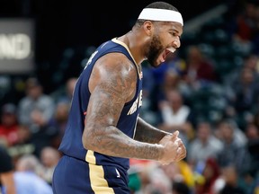 DeMarcus Cousins of the New Orleans Pelicans