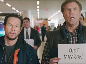 Mark Wahlberg and Will Ferrell in a scene from the disastrous "Daddy's Home 2." (Paramount Pictures)