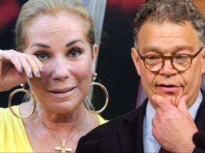 Kathie Lee Gifford and Al Franken.(RadarOnline.com Photo)