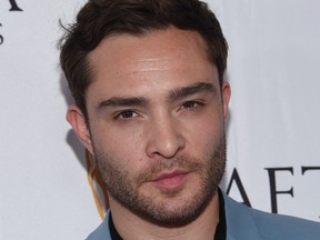 Ed Westwick attends the BAFTA Los Angeles TV Tea Party party at the Beverly Hilton hotel in Beverly Hills, on September 16, 2017. (CHRIS DELMAS/AFP/Getty Images)