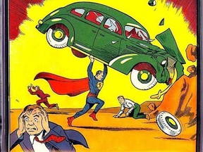 This 1938 edition of Action Comics #1 featuring the first appearance of Superman sold for $3.7 million. The most expensive comic ever.