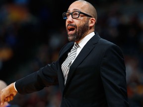 Memphis Grizzlies coach David Fizdale gestures during a game on Nov. 24, 2017