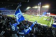 Argos fans whoop it up prior to the start of the 2004 Grey Cup game at Frank Clair Stadium in Ottawa. It was the only Cup appearance for Kevin Eiben in his CFL playing career. (Postmedia files)