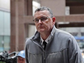 Supt. David (Mark) Fenton is seen outside police headquarters in Toronto on Wednesday, April 13, 2016.