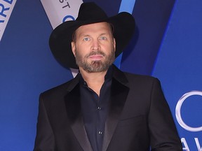 Musical artist Garth Brooks attends the 51st annual CMA Awards at the Bridgestone Arena on November 8, 2017 in Nashville, Tennessee. (Photo by Michael Loccisano/Getty Images)