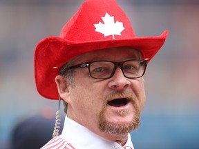 Sportsnet has fired analyst Gregg Zaun over “inappropriate conduct in the workplace.” (GETTY IMAGES)