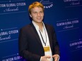 Ronan Farrow, son of actress Mia Farrow attends the 8th Annual Clinton Global Citizen Awards ceremony in New York September 21, 2014. (STEPHEN CHERNIN/AFP/Getty Images)
NIN/AFP/Getty Images)