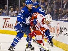 Ron Hainsey of the Toronto Maple Leafs