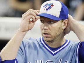 Blue Jays pitcher Roy Halladay during a game against the New York Yankees in 2009