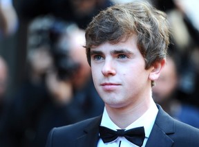 LONDON, ENGLAND - SEPTEMBER 02:  Freddie Highmore attends the GQ Men of the Year awards at The Royal Opera House on September 2, 2014 in London, England.  (Photo by Anthony Harvey/Getty Images)