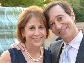 Howie Rubin and his wife, Mary Henry. A lawsuit claims Rubin raped and tortured women at a Manhattan penthouse dungeon.