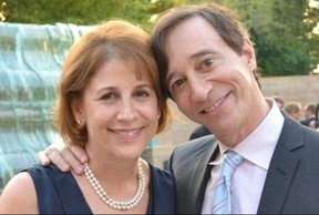 Howie Rubin and his wife, Mary Henry. A lawsuit claims Rubin raped and tortured women at a Manhattan penthouse dungeon.