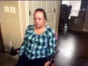 Rolanda Hutton claims a botched Brazilian butt lift has left her permanently paralyzed.