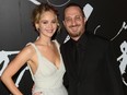 Jennifer Lawrence and Darren Aronofsky at the New York premiere of mother! in September. (WENN)