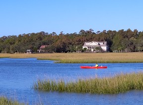 There’s wonderful kayaking and canoeing in Myrtle Beach, with quiet waterways just waiting to be explored. JIM BYERS PHOTO