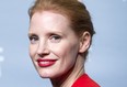 This file photo taken on September 9, 2017 shows actress Jessica Chastain attending a press conference for "Molly's Game" during the 2017 Toronto International Film Festival at TIFF Bell Lightbox in Toronto. Chastain says she wants to end for good the code of silence surrounding sexual misconduct in Hollywood, and offer a sounding board for its victims, after an avalanche of accusations felled some of Tinseltown's most powerful figures. (VALERIE MACON/AFP/Getty Images)
