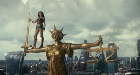 GAL GADOT as Wonder Woman in Warner Bros. Pictures' action adventure