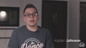 Kaiden Johnson is pictured in a video posted on YouTube by the Pacific Legal Foundation.  (YouTube)