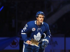 Leaf Patrick Marleau got the player of the game award last night. (Getty Images)