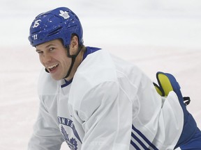 Matt Martin of the Toronto Maple Leafs. (MICHAEL PEAKE/Toronto Sun files)
