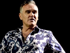Morrissey performs at Hollywood High School on March 2, 2013 in Los Angeles, California. (Photo by Kevin Winter/Getty Images)