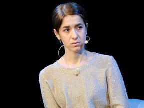 Author Nadia Murad is onstage during Glamour Celebrates 2017 Women Of The Year Live Summit at Brooklyn Museum on Nov. 13, 2017 in New York City.  (Craig Barritt/Getty Images for Glamour)