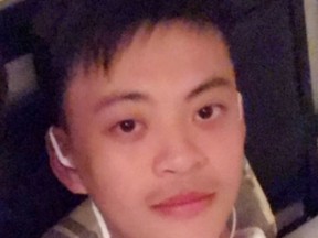 Ke "Jaden" Xu, 16, is  believed to be a victim of a scam targeting Chinese nationals studying in Canada.
