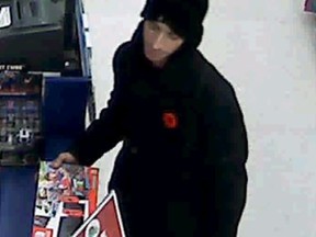 Toronto Police looking for a man wanted for theft under $5,000 and assault, after allegedly stealing a Nintendo Switch from a Toys "R" Us.