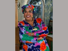 FILE - This October 1991 file photo shows actress Della Reese. Reese, the actress and gospel-influenced singer who in middle age found her greatest fame as Tess, the wise angel in the long-running television drama "Touched by an Angel," died at age 86. A family representative released a statement Monday that Reese died peacefully Sunday, Nov. 19, 2017, in California. No cause of death or additional details were provided. (AP Photo/Douglas C. Pizac, File)