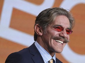 In this Jan. 16, 2015, file photo, Geraldo Rivera participates in "The Celebrity Apprentice" panel at the NBC 2015 Winter TCA in Pasadena, Calif. Rivera apologized on Nov. 29, 2017, for calling the news business “flirty” in the wake of “Today” show host Matt Lauer’s firing by NBC over sexual misconduct allegations. (Photo by Richard Shotwell/Invision/AP, File)