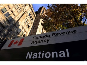 The Canada Revenue Agency headquarters in Ottawa is shown on Nov. 4, 2011. THE CANADIAN PRESS/Sean Kilpatrick