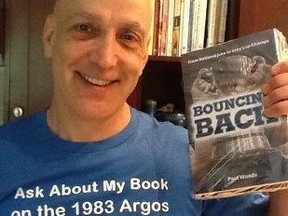 Author Paul Woods, of Burlington, wrote the book Bouncing Back, about the ‘83 era Argos and is working on a second book about Toronto's CFL team. He and his daughter Rachel are big fans and drove to Ottawa to watch the Argos take on the Stampeders in the 105th Grey Cup.