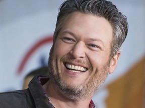In this Oct. 31, 2017 file photo, Blake Shelton appears on NBC's "Today" show Halloween special in New York. Shelton was named as People magazine's 2017 "Sexiest Man Alive." (Photo by Charles Sykes/Invision/AP, File)