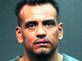 This undated photo provided by the Santa Ana Police shows Israel Perez Rangel. Rangel, charged with stealing a $300,000 Ferrari, was arrested in Santa Ana, Calif., Nov. 1, 2017, after reportedly asking for gas money. (Santa Ana Police via AP)